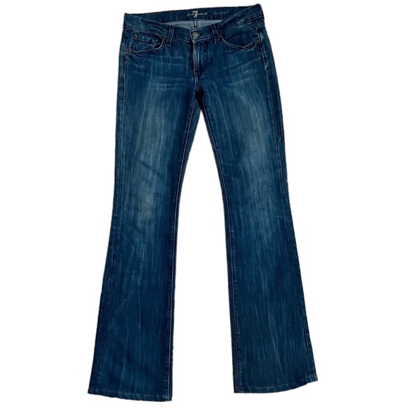 7 FOR ALL MANKIND Women's Denim Bootcut Jeans ~ Ladies Size 28 - Picture 1 of 9